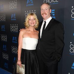 Los actores Matt y Morgan Walsh en los Critics' Choice Awards 2015