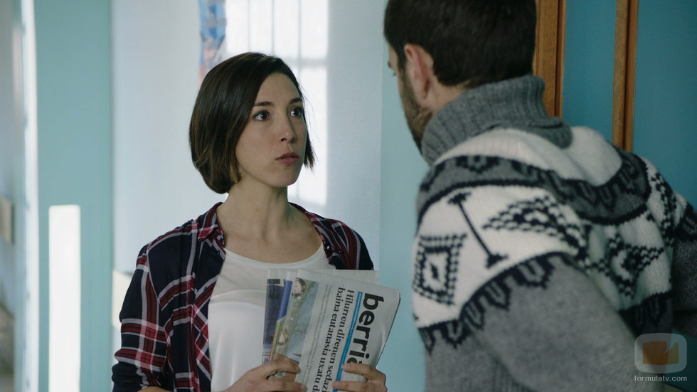 Nekane ve a iñaki en el noveno capítulo de 'Allí abajo'