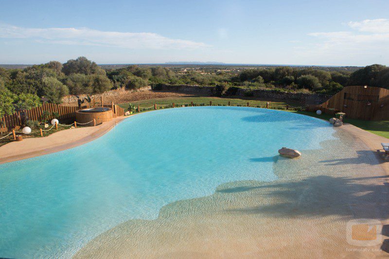 La piscina de 'Love Island'