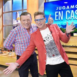 Jorge y César Cadaval, Los Morancos, presentan 'Jugamos en casa'