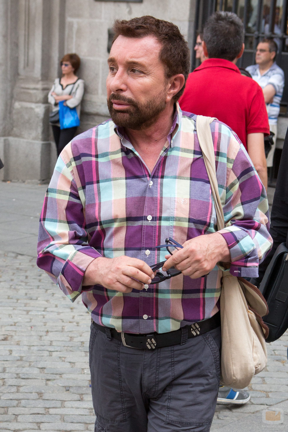 José Manuel Parada acude al funeral de Pedro Zerolo