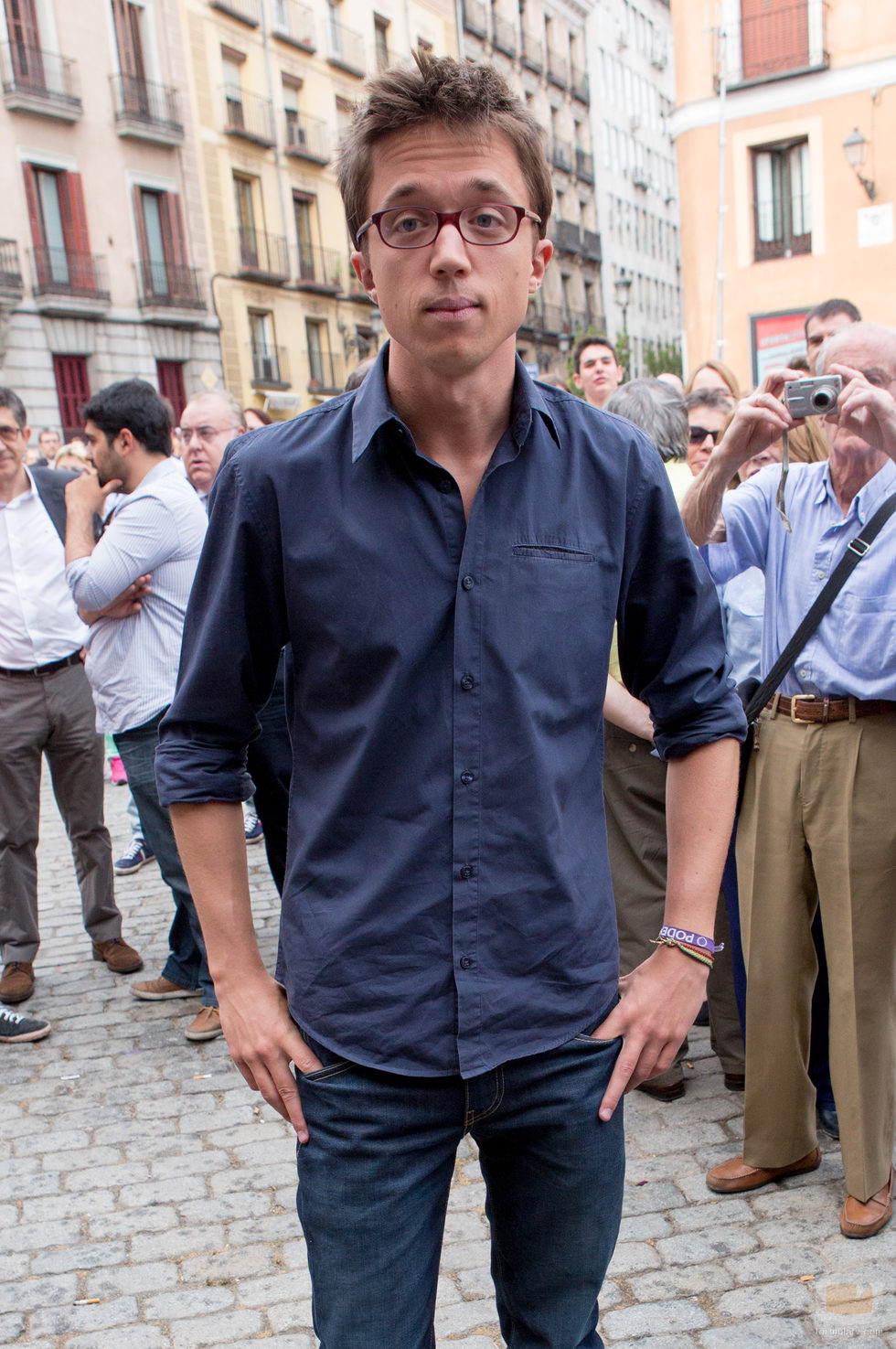 Iñigo Errejón acude al funeral de Pedro Zerolo