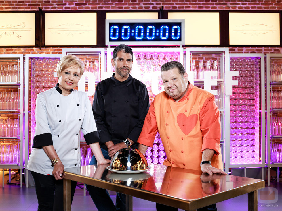 Alberto Chicote, Susi Díaz y Paco Roncero conforma el jurado de la tercera edición de 'Top Chef'