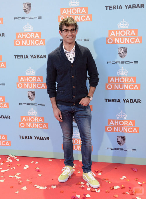 Daniel Muriel en la premiere de la película "Ahora o nunca"