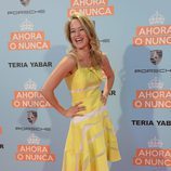 Marta Larralde en la premiere de la película "Ahora o nunca"