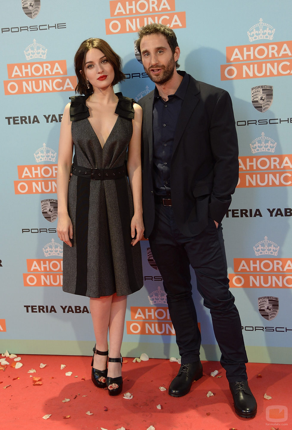 María Valverde y Dani Rovira en la premiere de la película "Ahora o nunca"