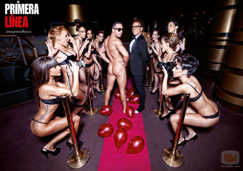 Alberto Isla, desnudo en la alfombra roja de Primera Línea