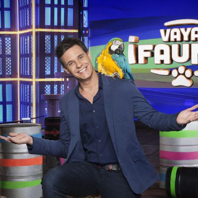 El presentador de '¡Vaya fauna!', Christian Gálvez, sonriente