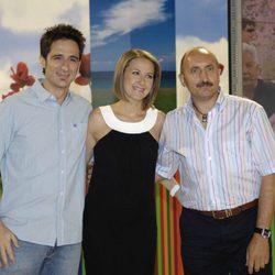 Javier Gallego, Inmaculada Galván y Alipio Gutiérrez en 'Esta mañana'