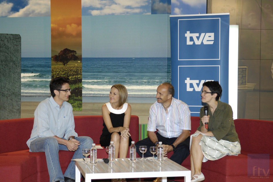 Javier Gallego, Inmaculada Galván, Alipio Gutiérrez y Luz Aldama