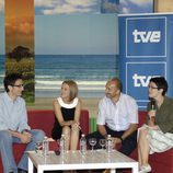 Javier Gallego, Inmaculada Galván, Alipio Gutiérrez y Luz Aldama