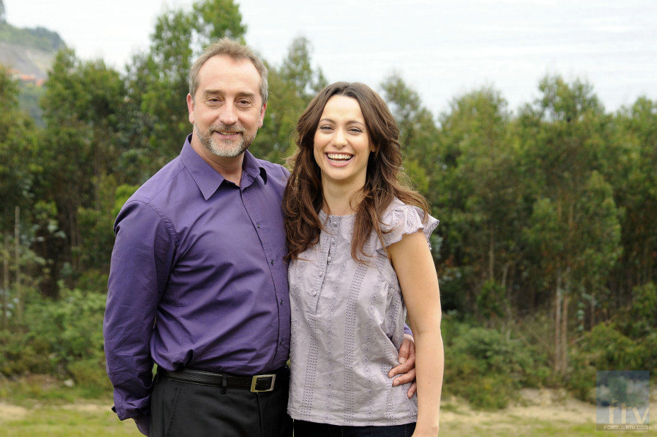 Gonzalo de Castro y Natalia Verbeke posan juntos