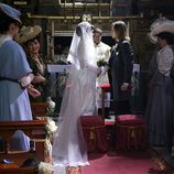 Boda entre Leonor y Claudio en 'Acacias 38'