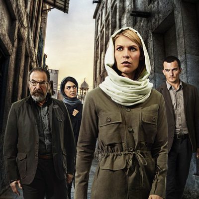 Poster grupal de la cuarta temporada de 'Homeland'
