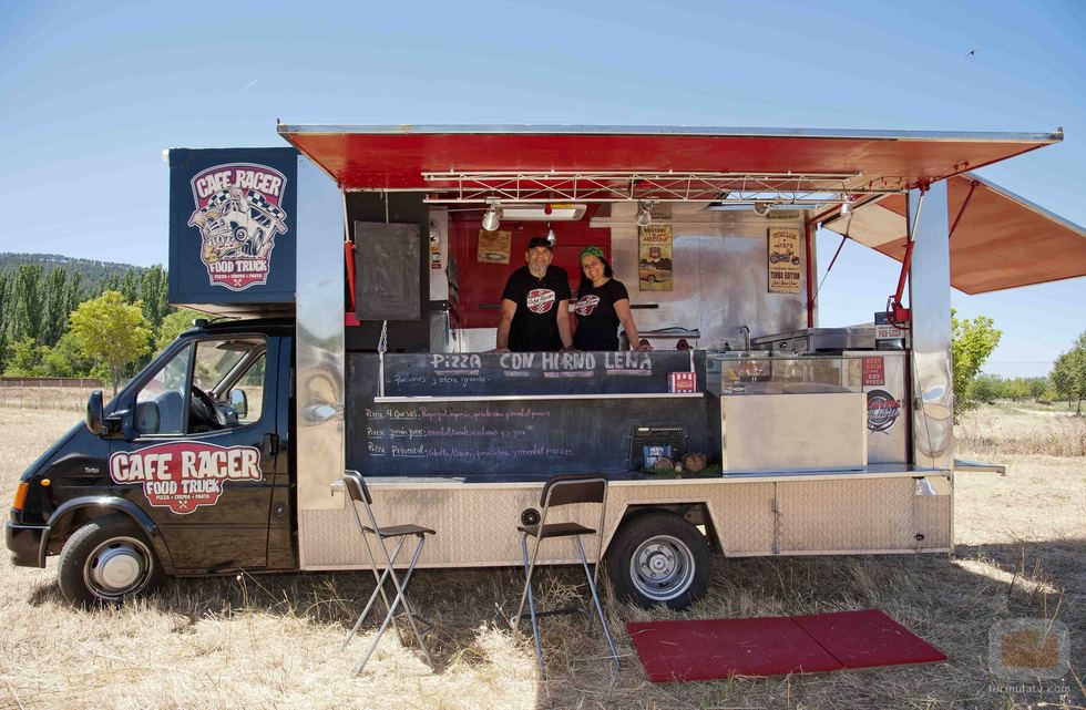 Los concursantes del Café Racer de 'Cocineros al volante'