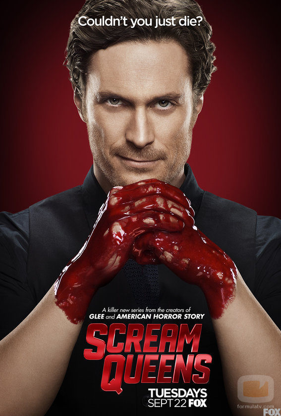Oliver Hudson es Wes Gardener en 'Scream Queens'