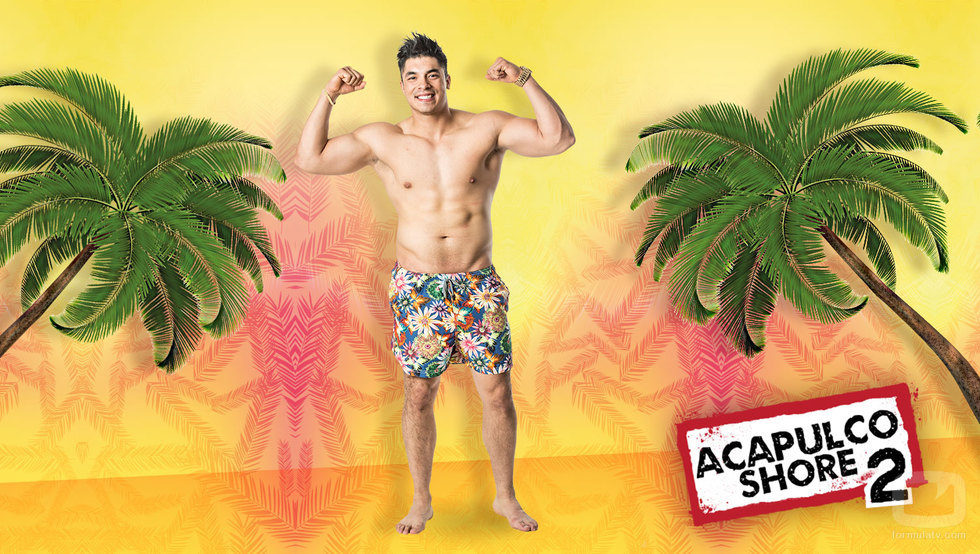 Jawy, en bañador, participante de 'Acapulco Shore 2'