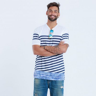 Isaac Díaz es uno de los doce concursantes de 'Pasaporte a la isla'