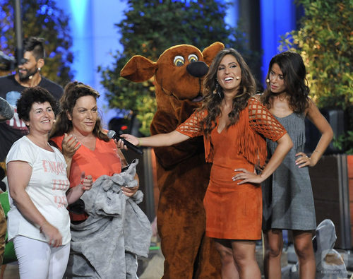 Las tróspidas en la primera prueba de 'Pasaporte a la isla'