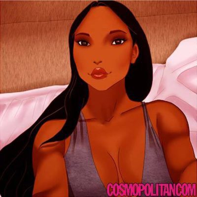 Pocahontas se convierte en Kim Kardashian