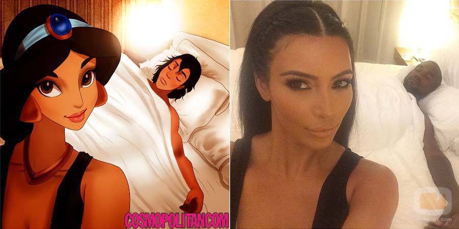Jasmine se convierte en Kim Kardashian