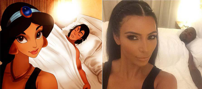Jasmine se convierte en Kim Kardashian