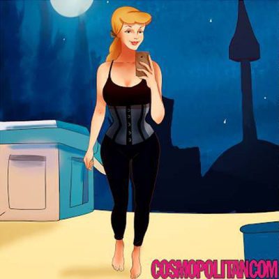 Cenicienta se convierte en Kim Kardashian