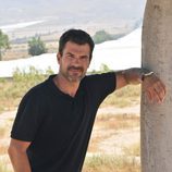 Rodolfo Sancho posa en Almería para 'Mar de plástico'