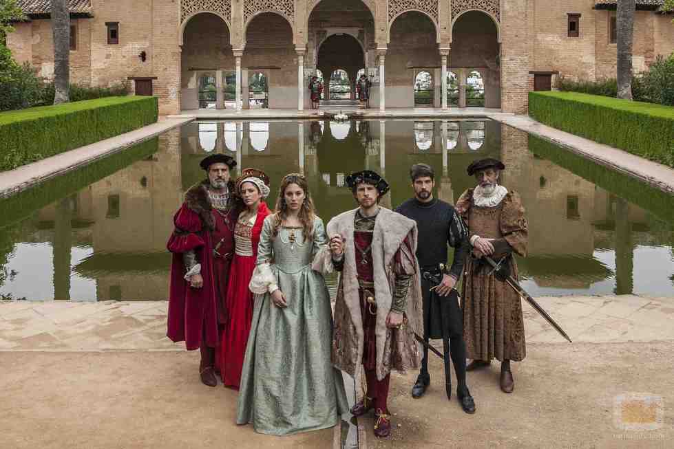 Rodaje de la última escena de 'Carlos, Rey Emperadofr'