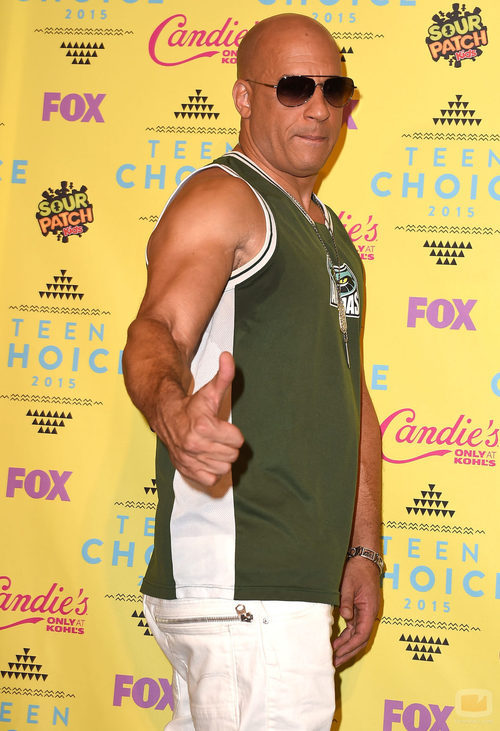 Vin Diesel en los Teen Choice Awards 2015