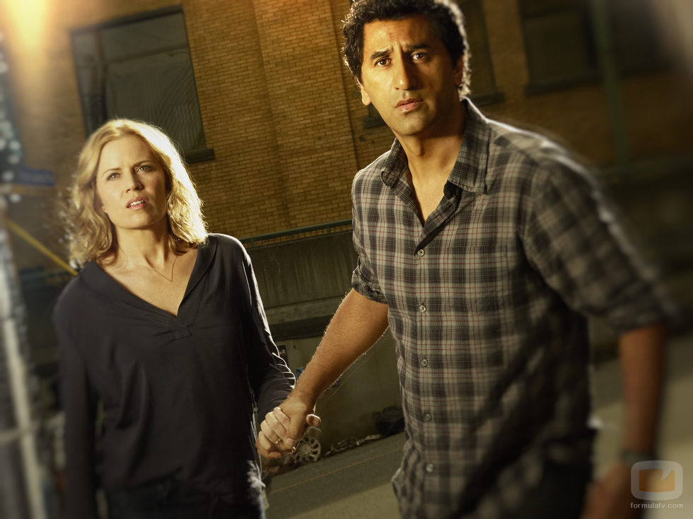 Madison Clark y Travis Manawa en 'Fear The Walking Dead'