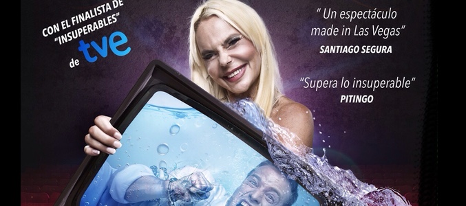Leticia Sabater y el Mago Sun en "El gran reto