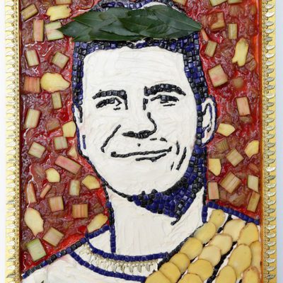 Simon Cowell, jurado de 'The X Factor', se convierte en Dios griego