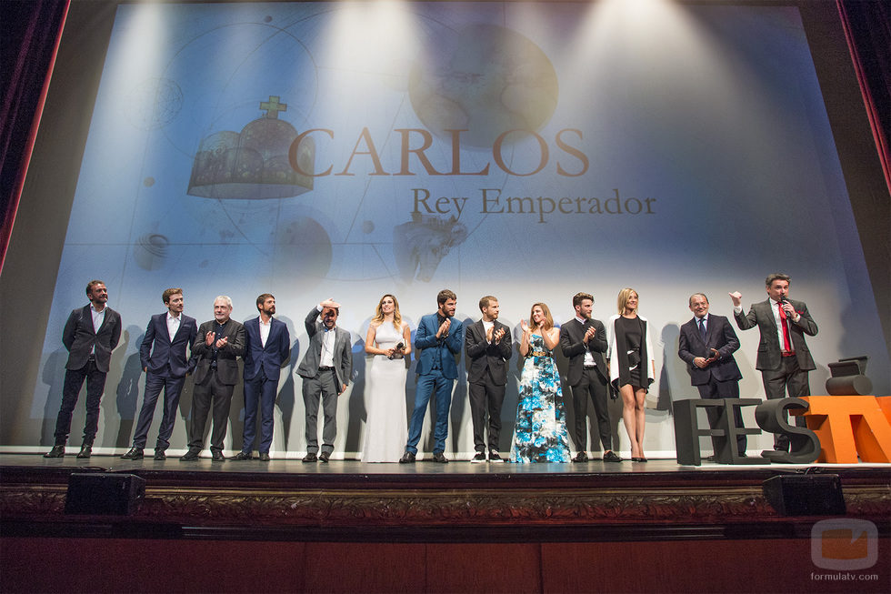 Así se presentó 'Carlos, Rey Emperador' en el FesTVal