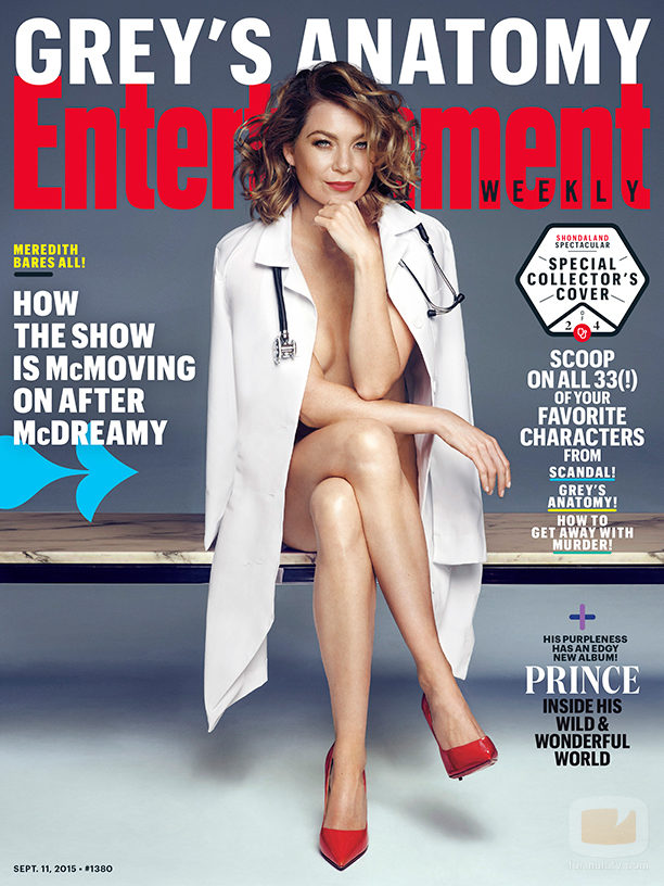 Ellen Pompeo, portada de revista