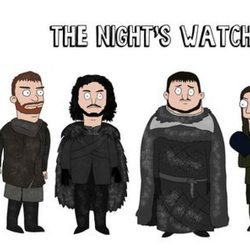 La Guardia de la Noche, de 'Juego de tronos', al estilo 'Bob's Burgers'
