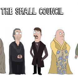 El Consejo Real, de 'Juego de tronos', al estilo 'Bob's Burgers'