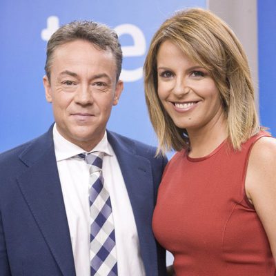 Sergio Sauca y Pilar García Muñiz, presentadores del TD-1