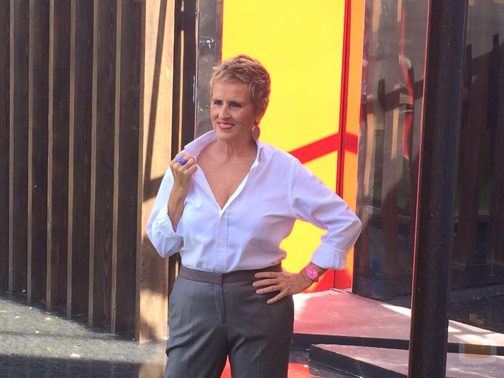 Mercedes Milá presume de cambio de look en la presentación de 'GH16'