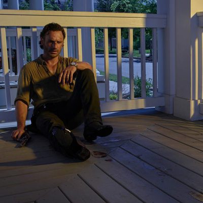 Andrew Lincoln es Rick Grimes en la sexta temporada de 'The Walking Dead'