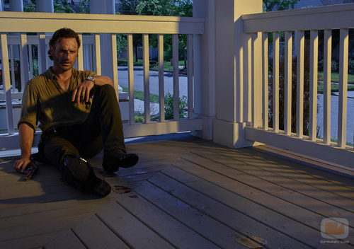 Andrew Lincoln es Rick Grimes en la sexta temporada de 'The Walking Dead'