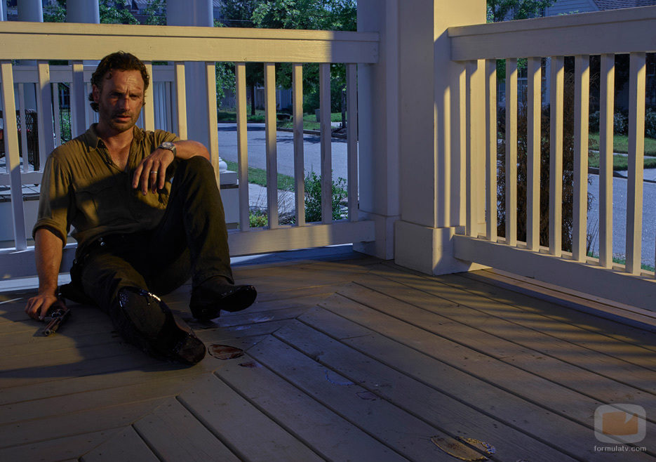Andrew Lincoln es Rick Grimes en la sexta temporada de 'The Walking Dead'