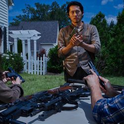 Steven Yeun es Glenn Rhee en la sexta temporada de 'The Walking Dead'