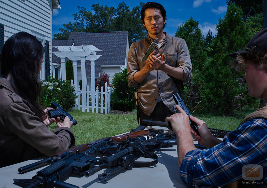 Steven Yeun es Glenn Rhee en la sexta temporada de 'The Walking Dead'