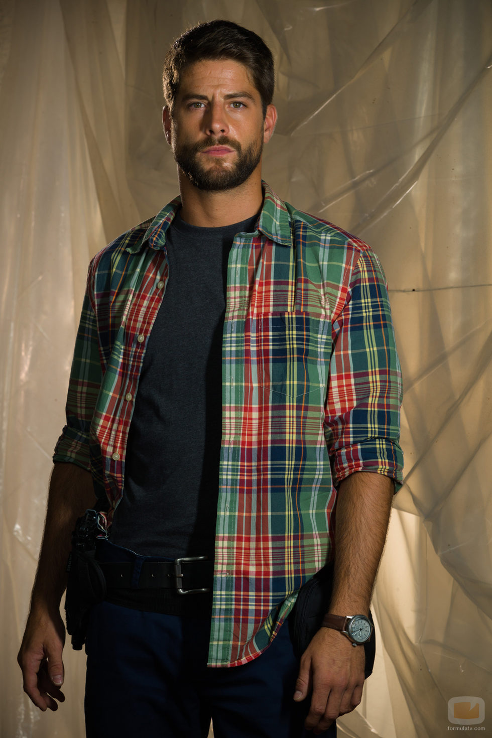 Luis Fernández es Salva Morales en 'Mar de plástico'