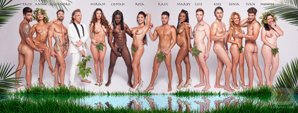 Primera Línea desnuda nuevamente a 13 concursante de 'Adán y Eva'