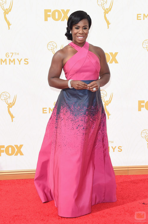 Uzo Aduba en los Emmy 2015