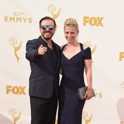 Ricky Gervais en los Emmy 2015