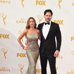 Sofia Vergara y Joe Manganiello en los Emmys 2015