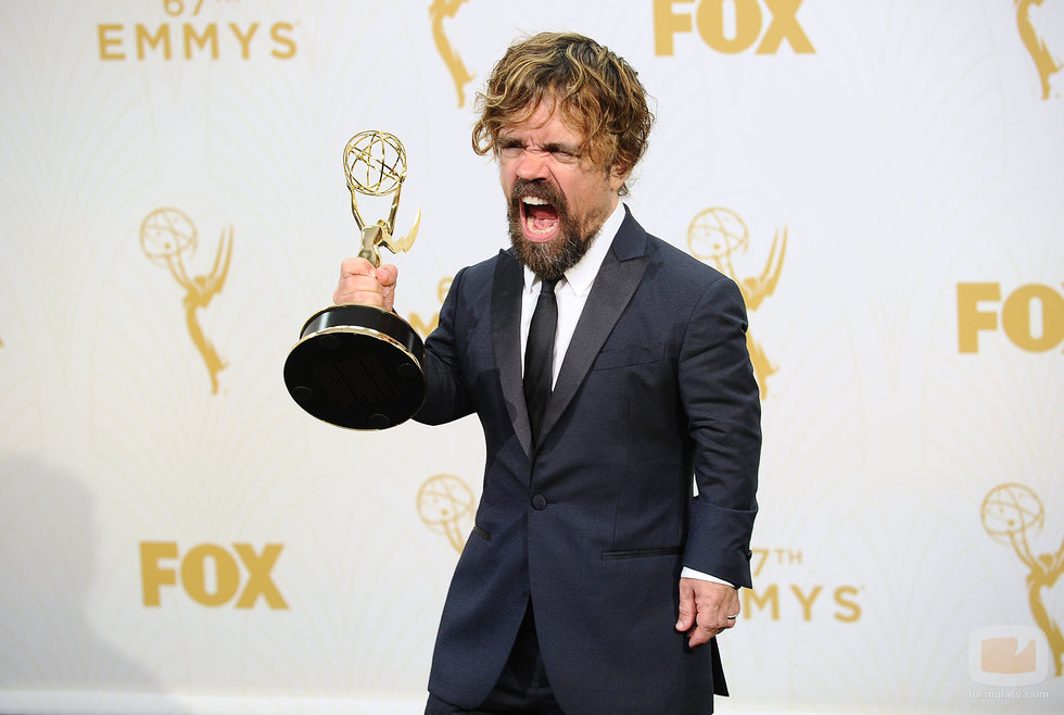 Peter Dinklage entusiasmado por su premio Emmy 2015